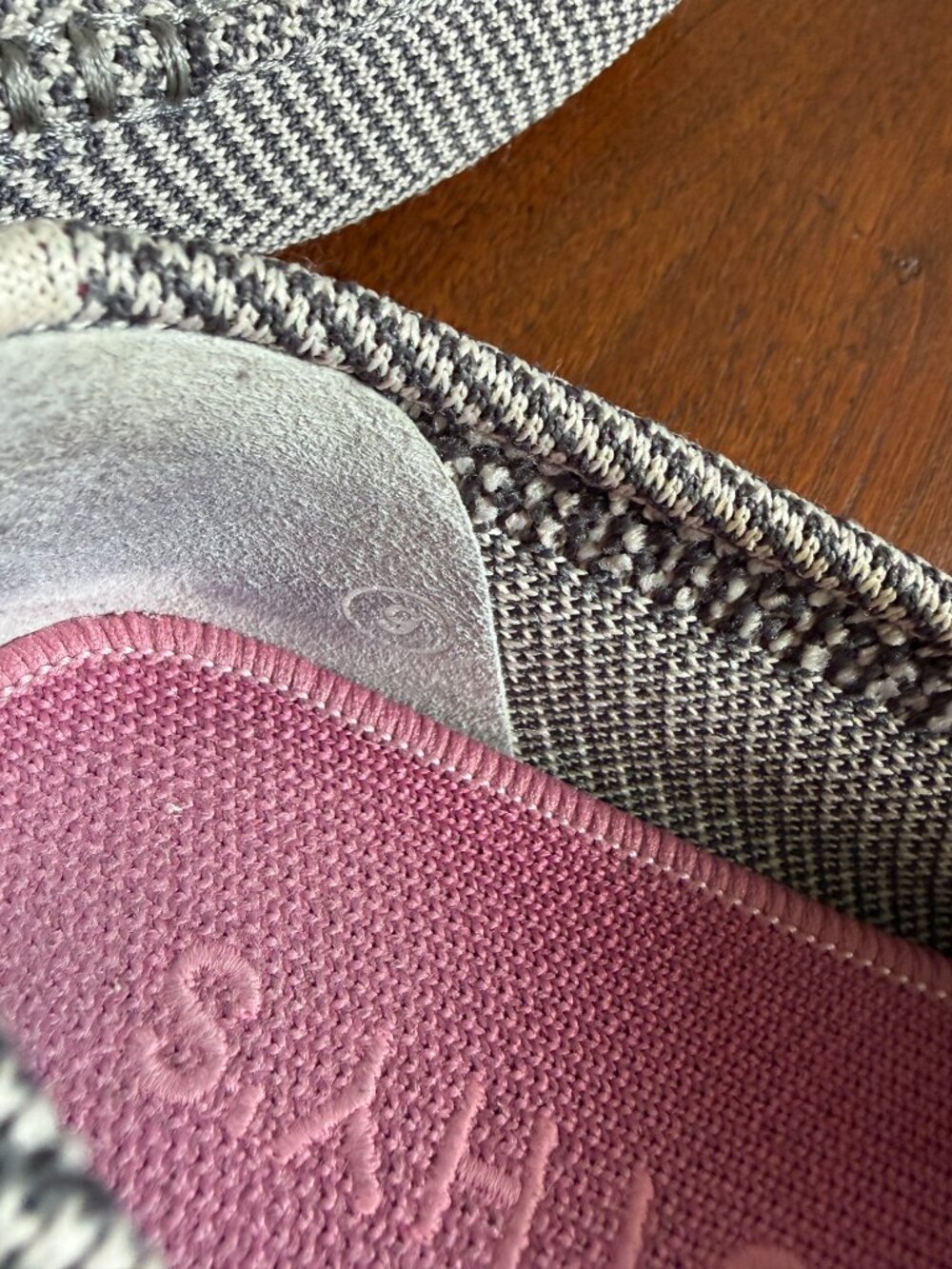 Rothy's The Driver Iron Herringbone Size: 9 - Picture 5 of 8